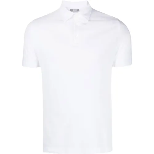 Polo T-shirts and Polos , male, Sizes: S, 4XL, M, 3XL, 5XL - Zanone - Modalova