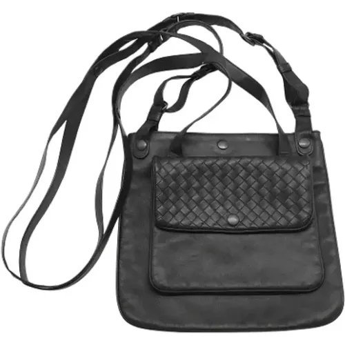 Pre-owned Cross Body Bags, female, , Size: ONE SIZE Pre-owned Leather shoulder-bags - Bottega Veneta Vintage - Modalova