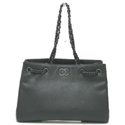 Pre-owned Tote Bags, female, , Size: ONE SIZE Pre-owned Leather chanel-bags - Chanel Vintage - Modalova