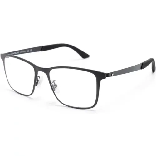 Glasses, male, , Size: 53 MM Optical Frame Glasses - Montblanc - Modalova