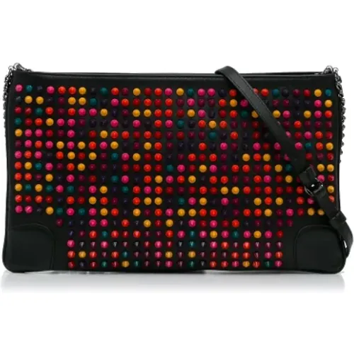 Pre-owned Cross Body Bags, female, , Size: ONE SIZE Pre-owned Leather shoulder-bags - Christian Louboutin Pre-owned - Modalova