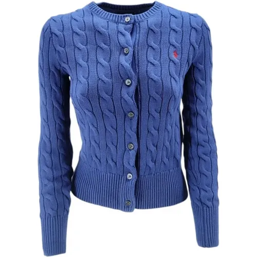 Blaue Pullover , Damen, Größe: XS - Ralph Lauren - Modalova