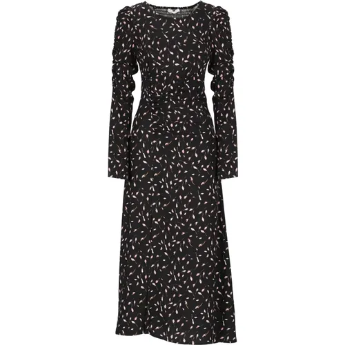 Floral Print Viscose Dress , female, Sizes: S, XS, M, L - Mar De Margaritas - Modalova