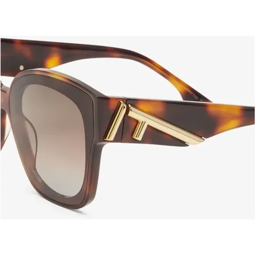 Sunglasses , female, Sizes: 63 MM - Fendi - Modalova