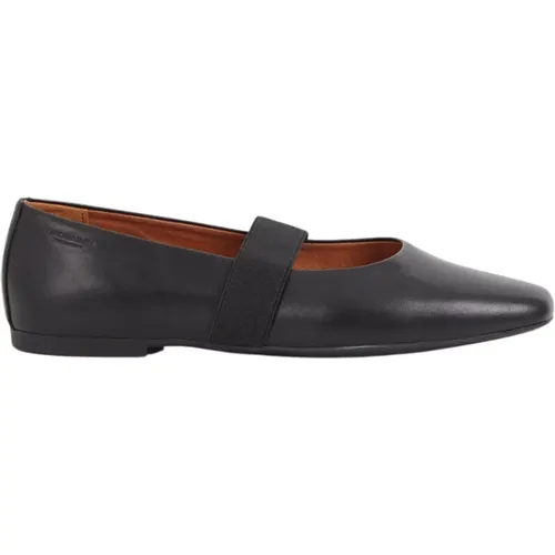 Klassische Schwarze Ballerinas , Damen, Größe: 36 EU - Vagabond Shoemakers - Modalova