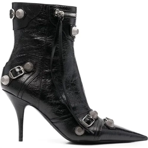 Heeled Boots , female, Sizes: 2 UK, 5 UK, 3 1/2 UK, 3 UK, 6 1/2 UK, 8 UK, 4 1/2 UK, 6 UK - Balenciaga - Modalova