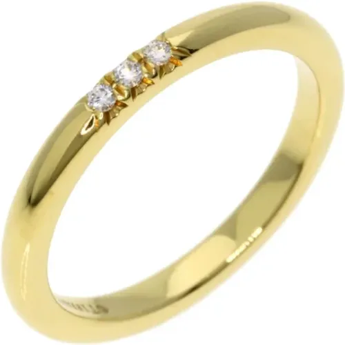 Pre-owned Jewellery, female, , Size: ONE SIZE Pre-owned Gold rings - Tiffany & Co. Pre-owned - Modalova