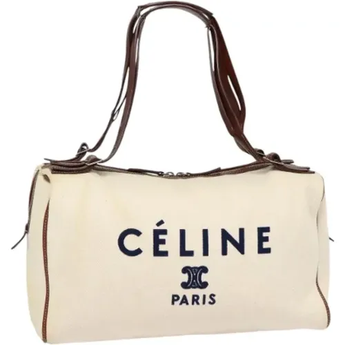 Pre-owned Canvas handbags , female, Sizes: ONE SIZE - Celine Vintage - Modalova