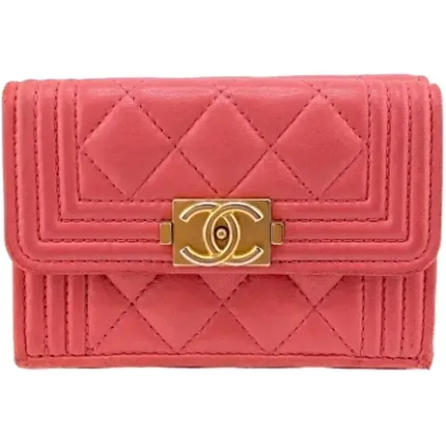 Pre-owned Wallets, female, , Size: ONE SIZE Pre-owned Leather wallets - Chanel Vintage - Modalova