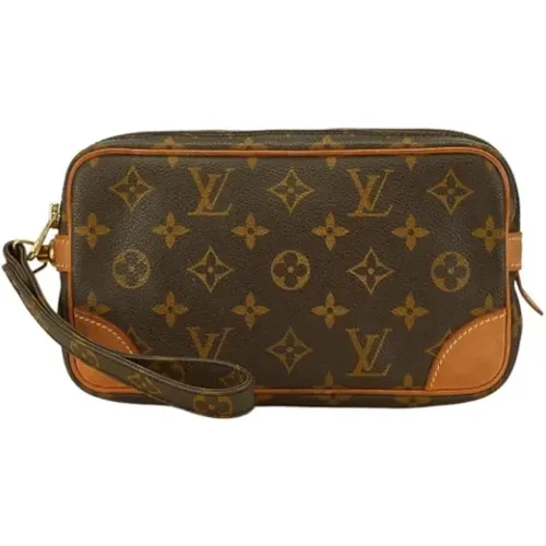 Pre-owned Leather louis-vuitton-bags , female, Sizes: ONE SIZE - Louis Vuitton Vintage - Modalova