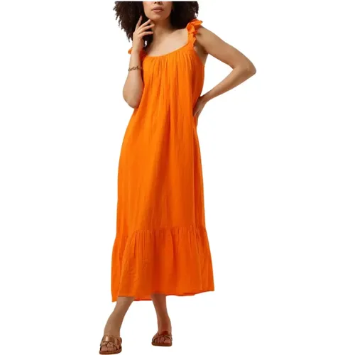 Maxikleid für den Sommer , Damen, Größe: M - Y.A.S - Modalova