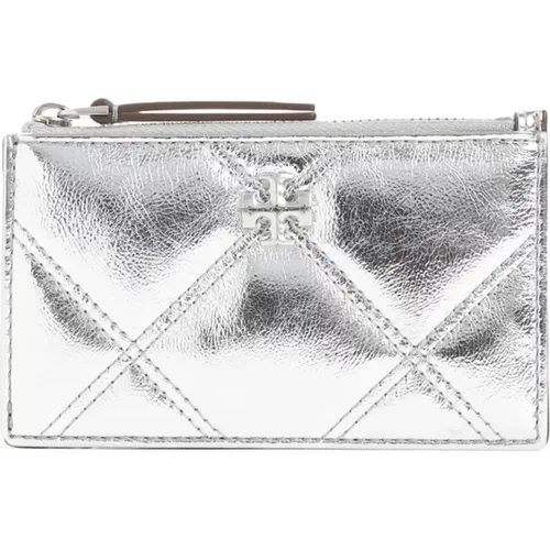 Metallic Accessories Wallet for Women , female, Sizes: ONE SIZE - TORY BURCH - Modalova