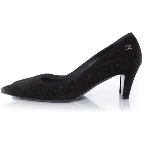 Pre-owned Suede Pumps , female, Sizes: 5 UK - Chanel Vintage - Modalova