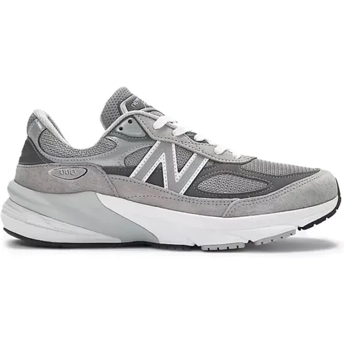 Sneakers, male, , Size: 8 1/2 US USA Made Grey Running Shoe M990Gl6 - New Balance - Modalova