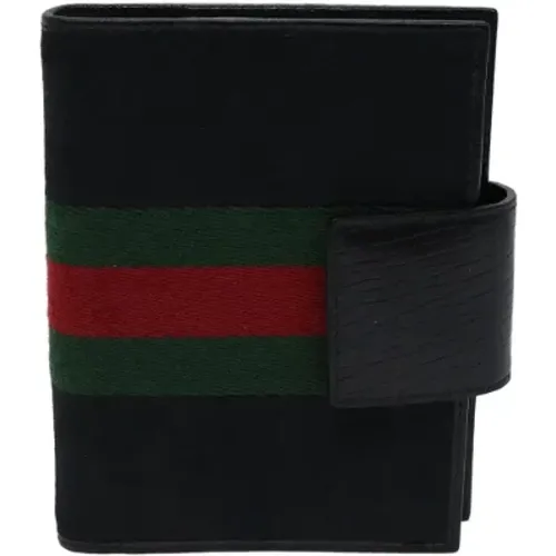 Pre-owned Accessories, female, , Size: ONE SIZE Pre-owned Canvas wallets - Gucci Vintage - Modalova