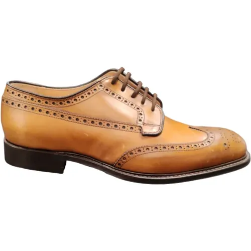 Leder Derby Schuhe , Herren, Größe: 40 1/2 EU - Church's - Modalova