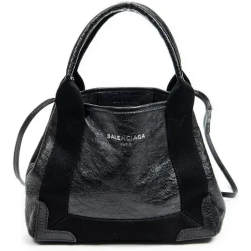 Pre-owned Tote Bags, female, , Size: ONE SIZE Pre-owned Leather handbags - Balenciaga Vintage - Modalova