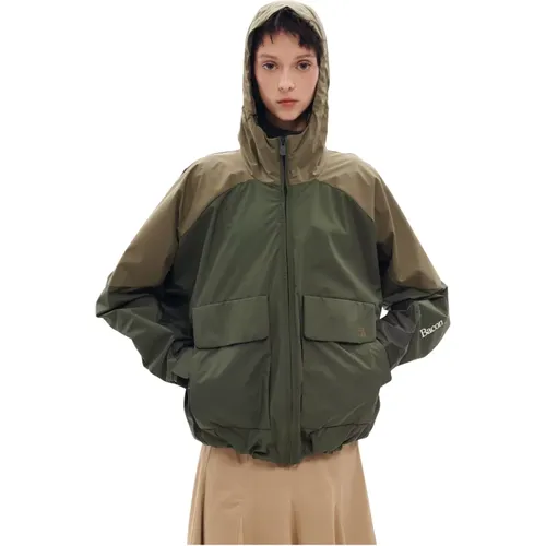 Rain Jackets, female, , Size: S W Hails Vin Jacket - Bacon Clothing - Modalova