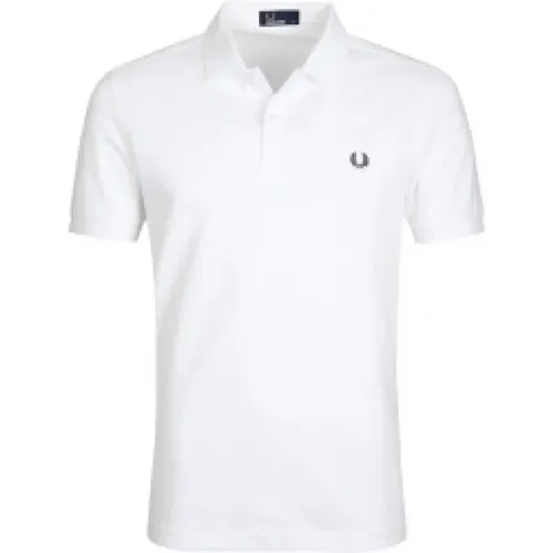 Polo Shirts, male, , Size: 2XL Solid Color Polo Shirt M6000 - Fred Perry - Modalova