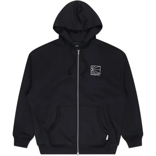 Zip-throughs, male, , Size: M Mini Logo Zip Hoodie in - Rassvet - Modalova