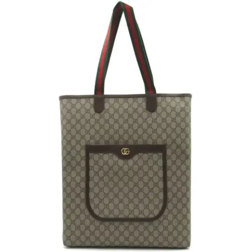 Pre-owned Tote Bags, female, , Size: ONE SIZE Pre-owned Fabric gucci-bags - Gucci Vintage - Modalova