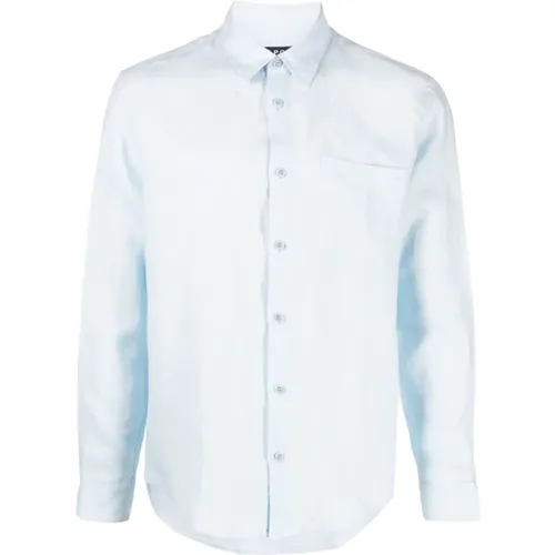 Linen Shirt Classic Design , male, Sizes: L - A.p.c. - Modalova