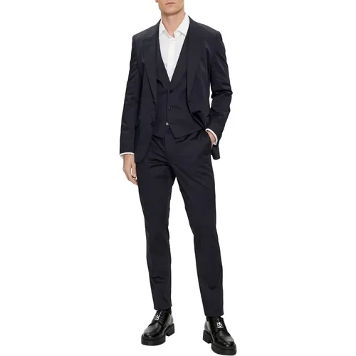 Single Breasted Suits, male, , Size: 2XL Dress Set Henry/Getlin - Hugo Boss - Modalova