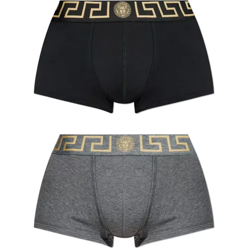 Two-pack of boxers , male, Sizes: S - Versace - Modalova