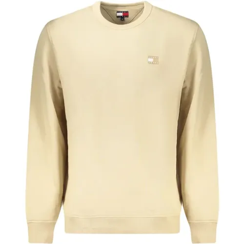 Sweatshirts, male, , Size: S Cotton Men Sweater - Tommy Hilfiger - Modalova