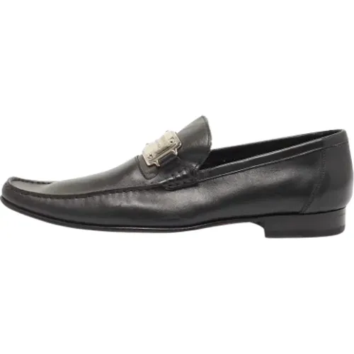 Pre-owned Leather flats , female, Sizes: 12 UK - Dolce & Gabbana Pre-owned - Modalova