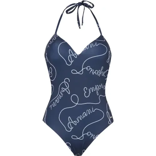 Stylish One-Piece Swimsuit , female, Sizes: M - Emporio Armani - Modalova