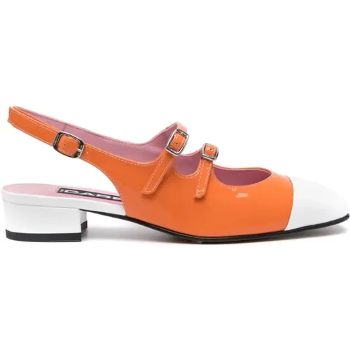 Colour-Block Flat Shoes , female, Sizes: 7 UK, 3 UK - Carel - Modalova