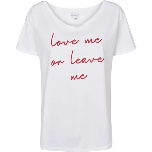 Love Me or Leave Me T-shirt - American Dreams - Modalova