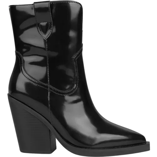 Cowboy Leather Ankle Boots , female, Sizes: 6 UK, 5 UK, 4 UK, 2 UK - Alma en Pena - Modalova