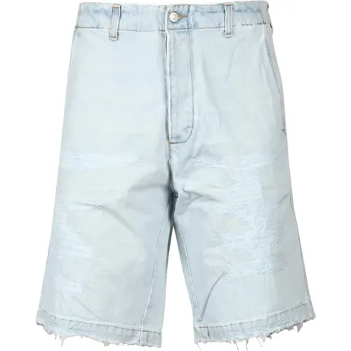 Baumwoll Bermuda Shorts , Herren, Größe: W38 - Haikure - Modalova