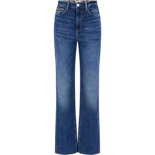 Blaue Denim-Jeans für Frauen , Damen, Größe: W30 - Guess - Modalova