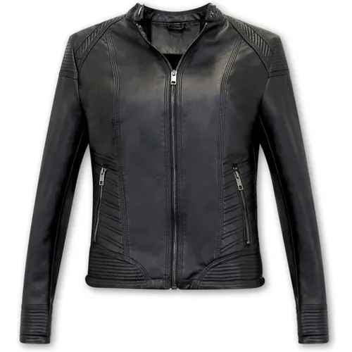 Leather Jacket for Women - Ay109 , female, Sizes: XL, 2XL, S - Matogla - Modalova