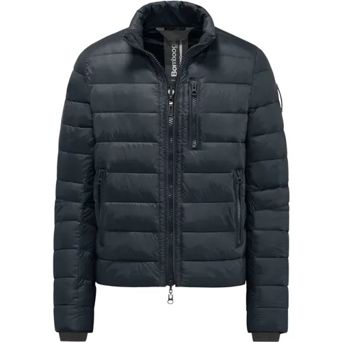 Short Nylon Micro-Ripstop Padding Jacket , male, Sizes: M, S, L, XL, 2XL - BomBoogie - Modalova