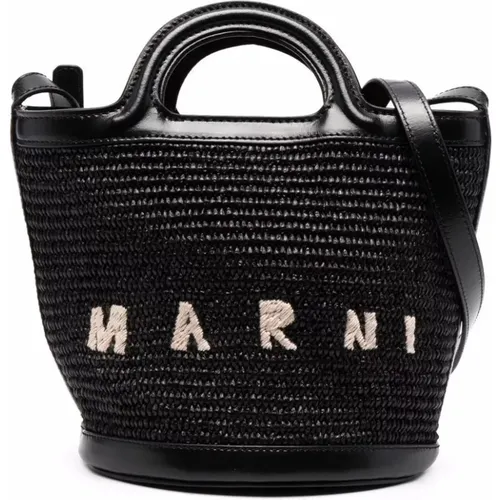 Handbags, female, , Size: ONE SIZE Tropicalia Bucket Bag - Marni - Modalova