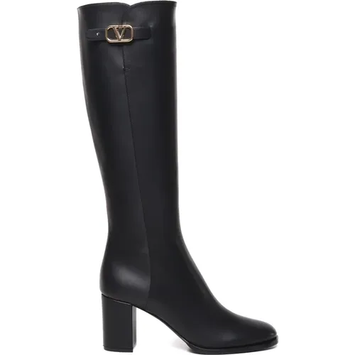 Boots , female, Sizes: 6 UK, 8 UK, 7 UK, 4 UK - Valentino Garavani - Modalova