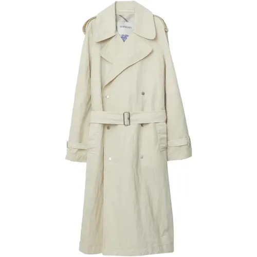 Trench Coats, male, , Size: M Sophisticated Soap Trench Coat - Burberry - Modalova