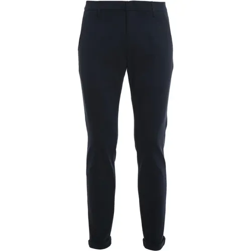 Slim-fit Trousers, male, , Size: W34 Slim-Fit Stylish Trousers - Dondup - Modalova