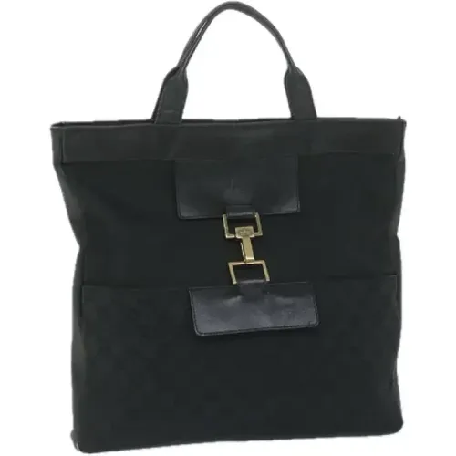 Pre-owned Canvas gucci-bags , female, Sizes: ONE SIZE - Gucci Vintage - Modalova