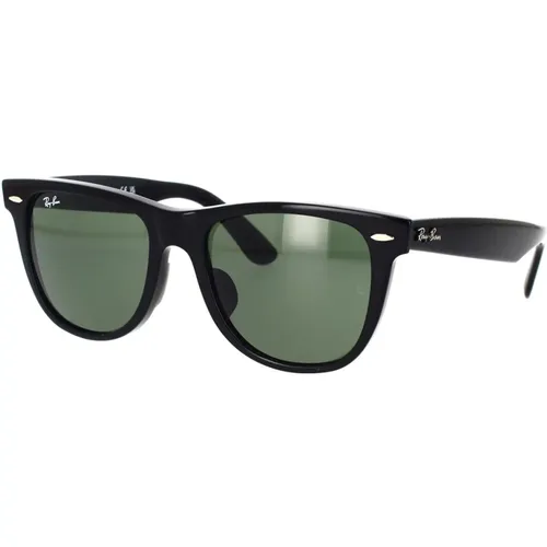 Klassische Wayfarer Sonnenbrille Rb2140F 901 , unisex, Größe: 52 MM - Ray-Ban - Modalova