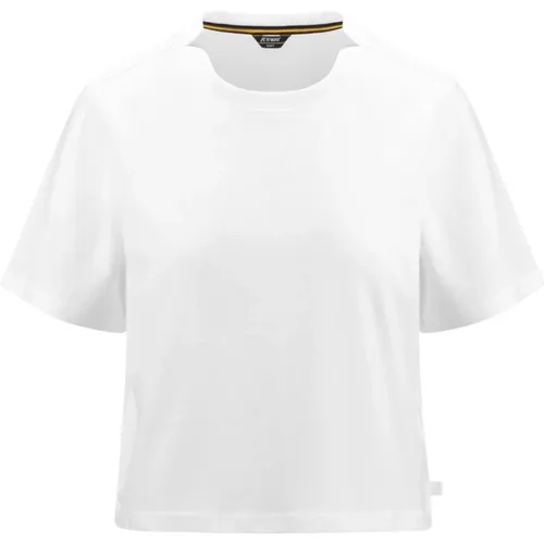 T-Shirt , female, Sizes: M, L - K-way - Modalova