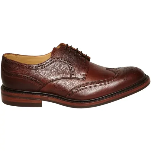 Business Shoes, male, , Size: 11 US /Burgundy Kelmarsh Derbies - L'Exception Paris - Modalova