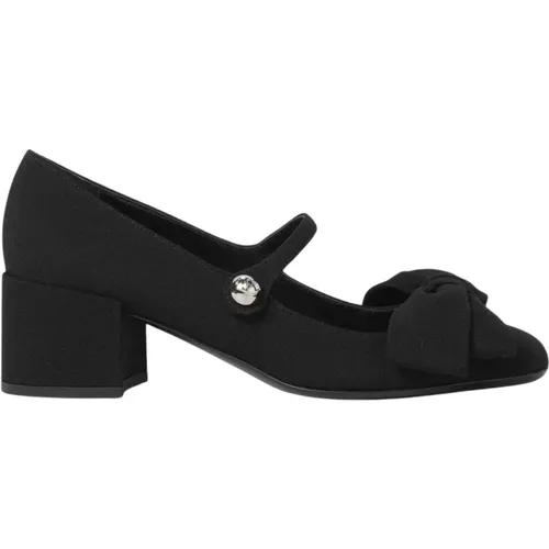 Pumps, female, , Size: 8 US Bow Mary Jane Pumps - Valentino Garavani - Modalova