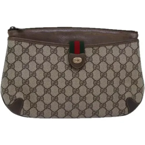 Pre-owned Clutches, female, , Size: ONE SIZE Pre-owned Fabric gucci-bags - Gucci Vintage - Modalova