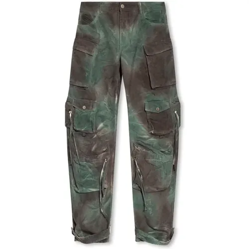 ‘Fern’ cargo trousers , female, Sizes: W27, W26, W25, W28 - The Attico - Modalova