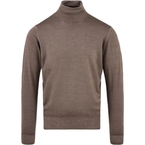 Turtlenecks, male, , Size: 3XL Dove Grey Sweater Dv1Ml Rm16Rv - Filippo De Laurentiis - Modalova